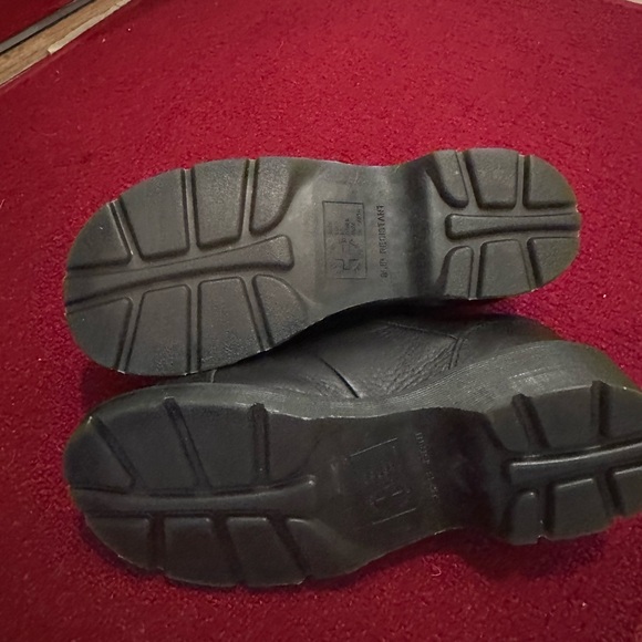 Dr. Martens Black Leather Lace-Up Booties - Picture 11 of 12